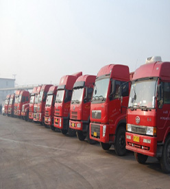 常州到吐鲁番物流车辆展示